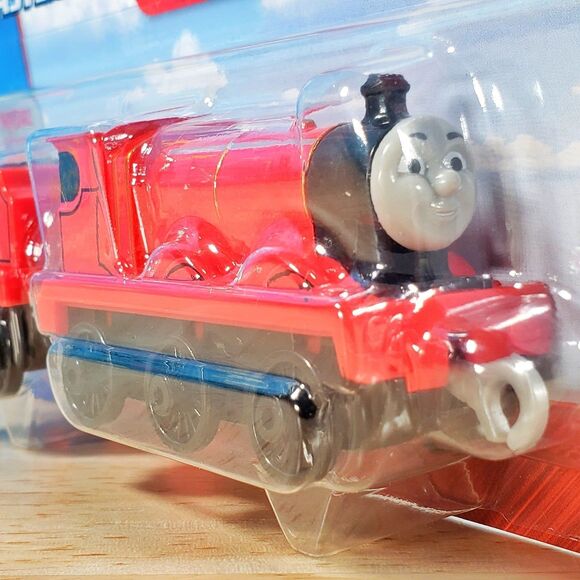 Thomas & Friends Track Master Push Along James 2019 Metal Engine Collectible New - Picture 8 of 8